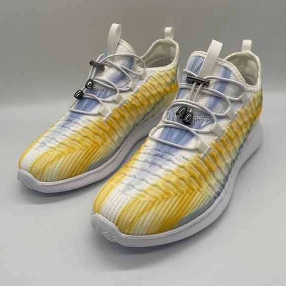 Propet Travelbound WAA132M Women's US 7 Sneakers White Lemon Running Shoes - Picture 4 of 11